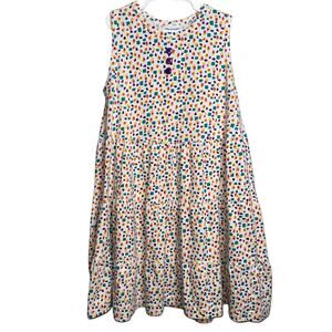 Vintage 90’s Trend Basics size L (10/12) Multicolored Confetti Dress